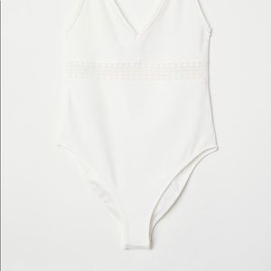 H&M White bodysuit